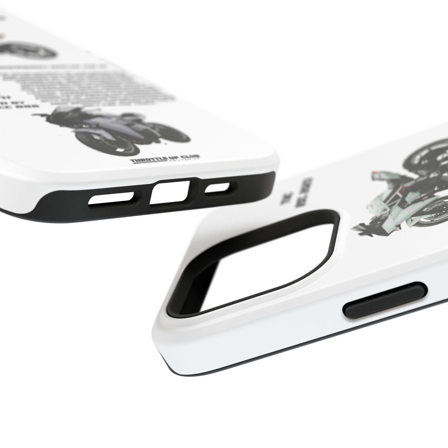 Ninja Kawasaki H2 PHONE CASE IN WHITE