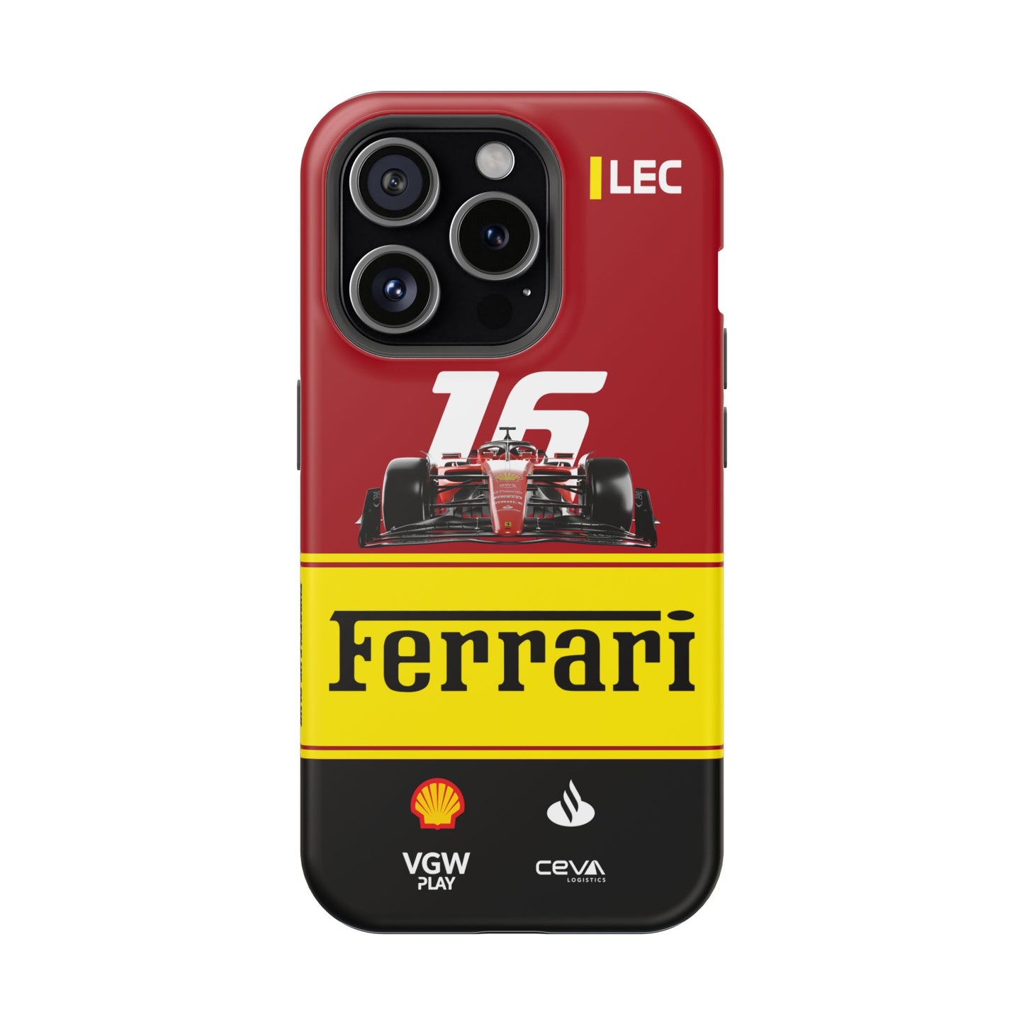 ESCUDERIA FERRARI F1 PHONE CASE [CHARLES LECRERC] F1 LINE