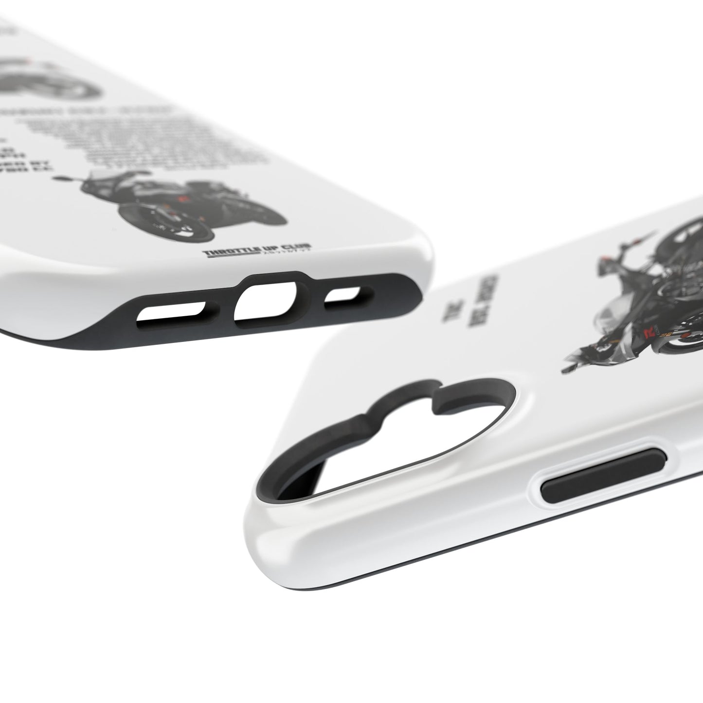 Copy of Copy of Ninja Kawasaki H2 PHONE CASE IN WHITE