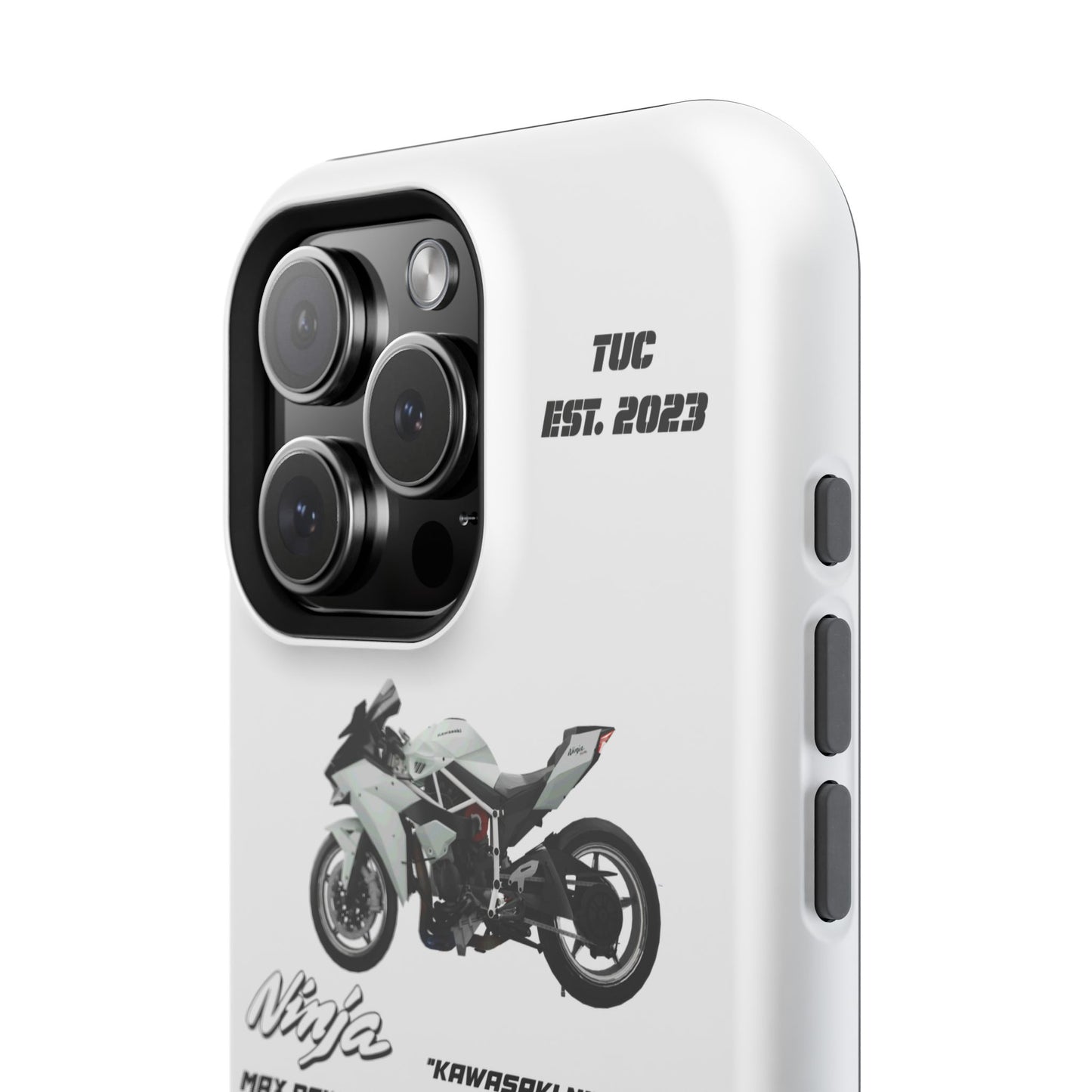 Ninja Kawasaki H2 PHONE CASE IN WHITE