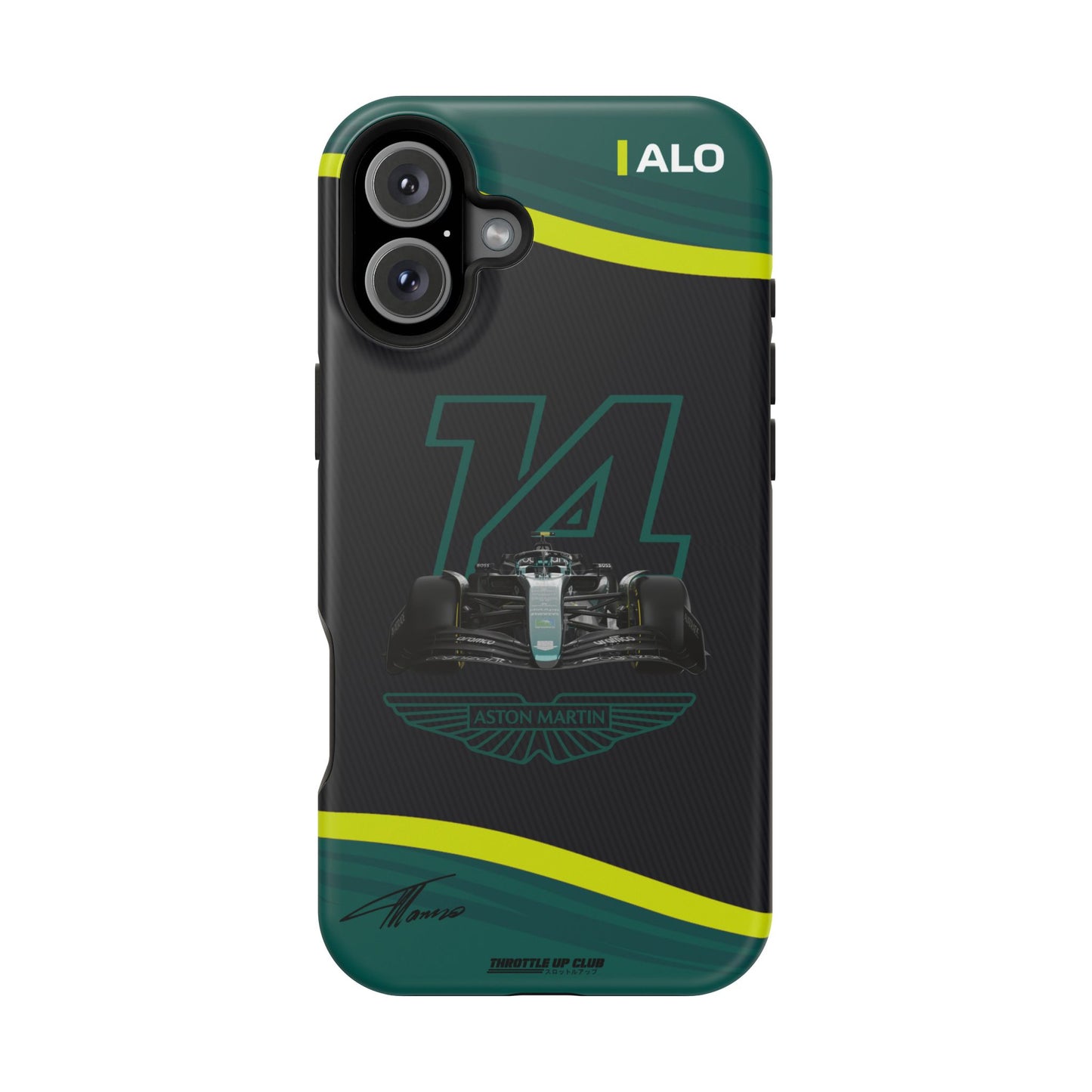 ASTON MARTIN F1 PHONE CASE [FERNANDO ALONZO] F1 LINE