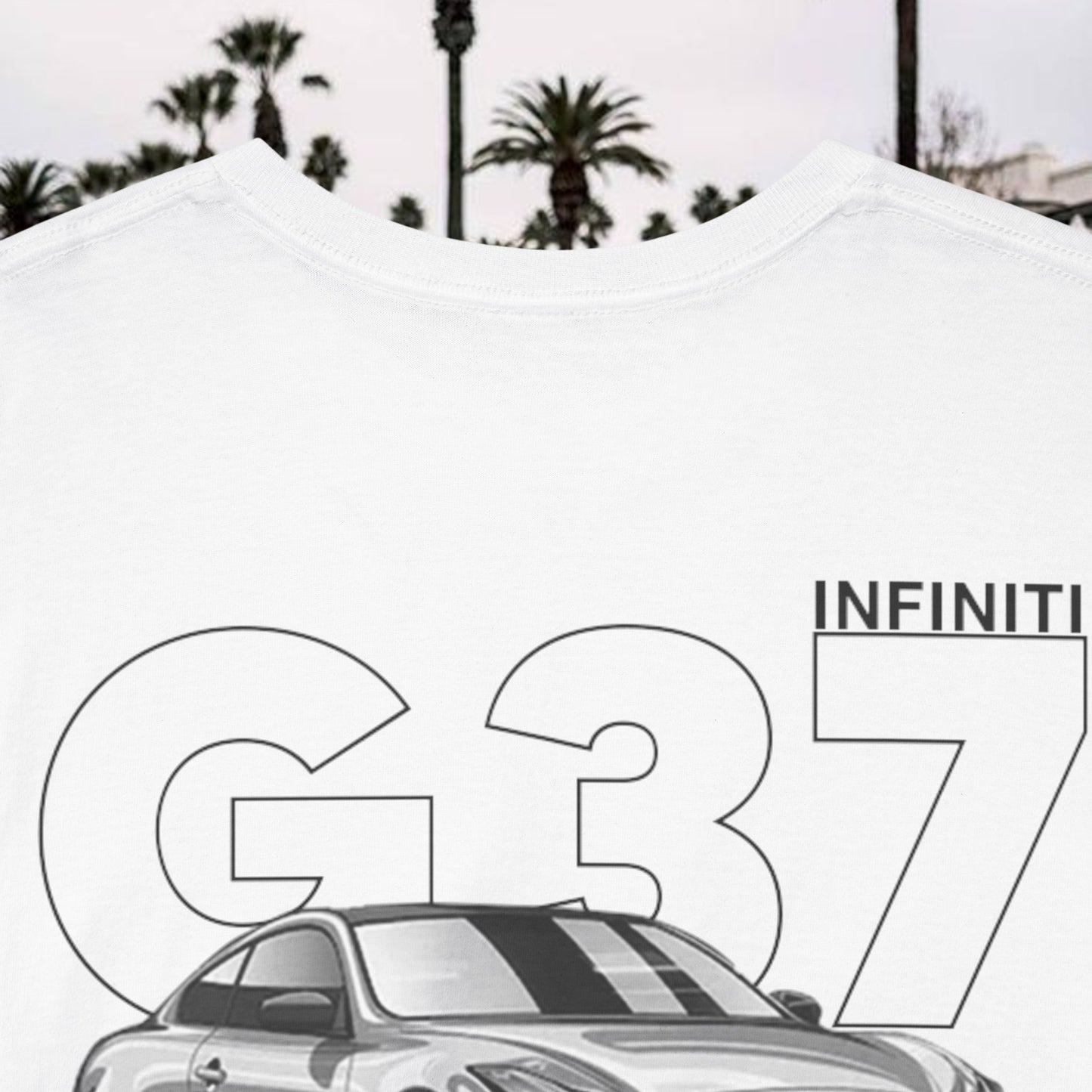 INFINITI G37 T-SHIRT IN WHITE