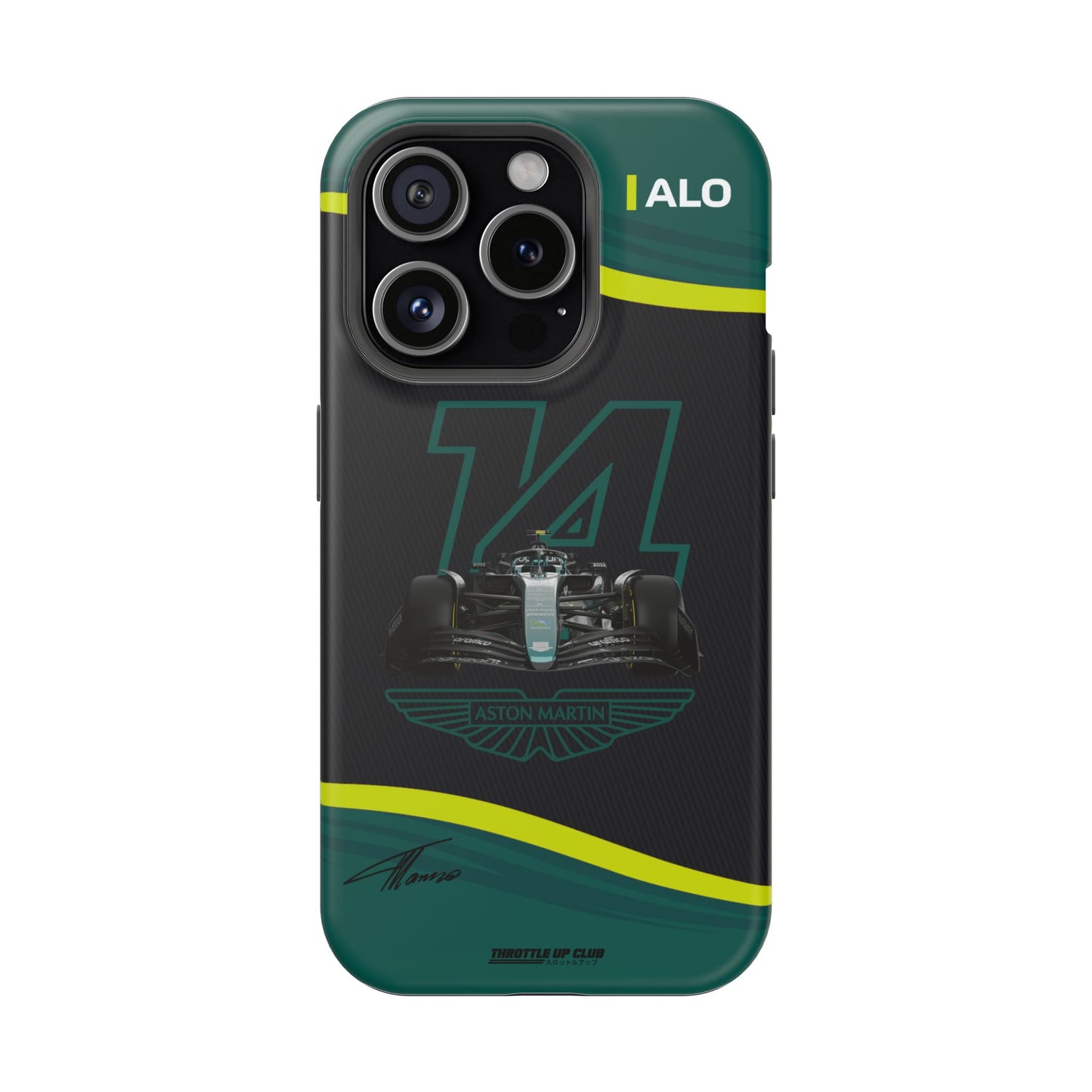 ASTON MARTIN F1 PHONE CASE [FERNANDO ALONZO] F1 LINE