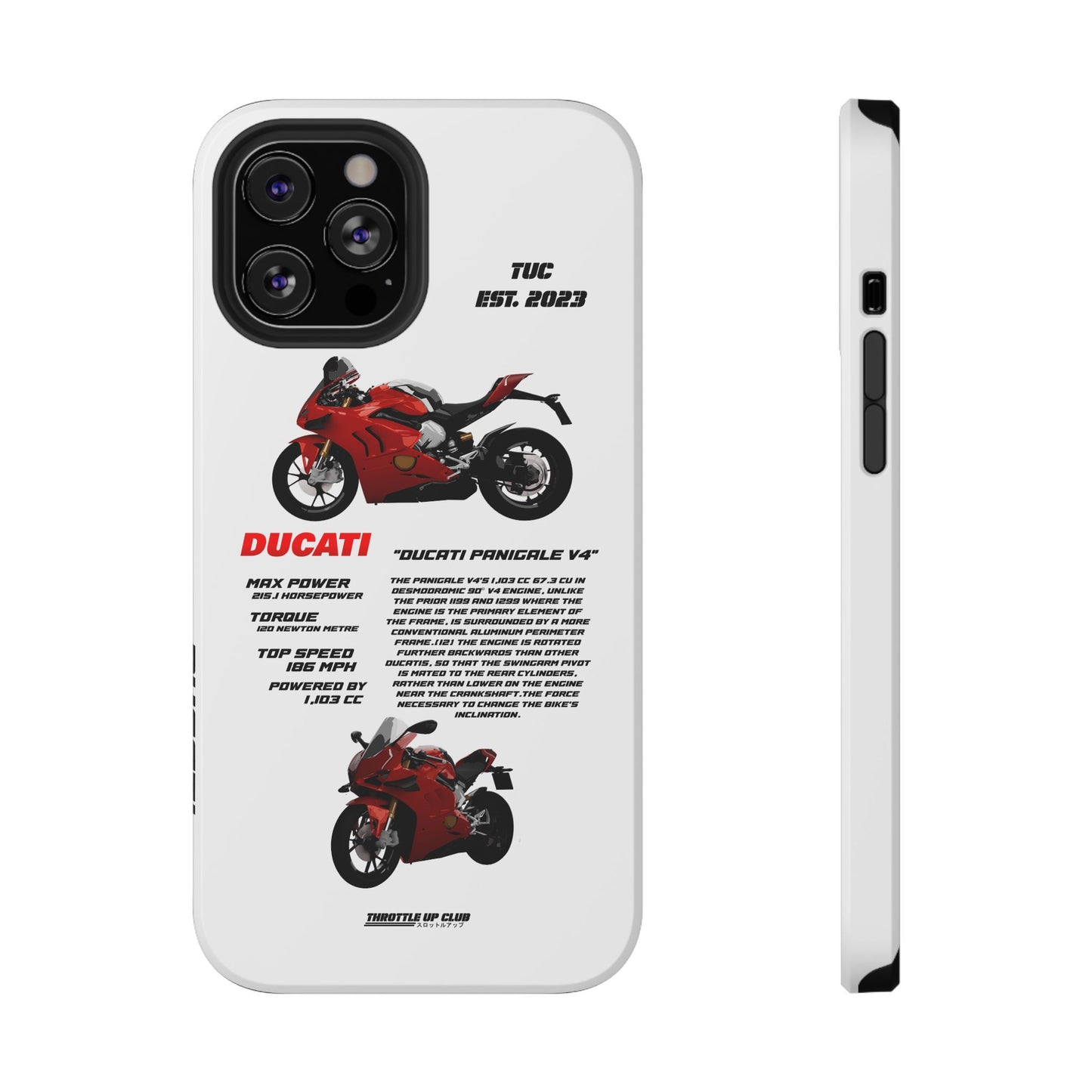 Copy of Ninja Kawasaki H2 PHONE CASE IN WHITE