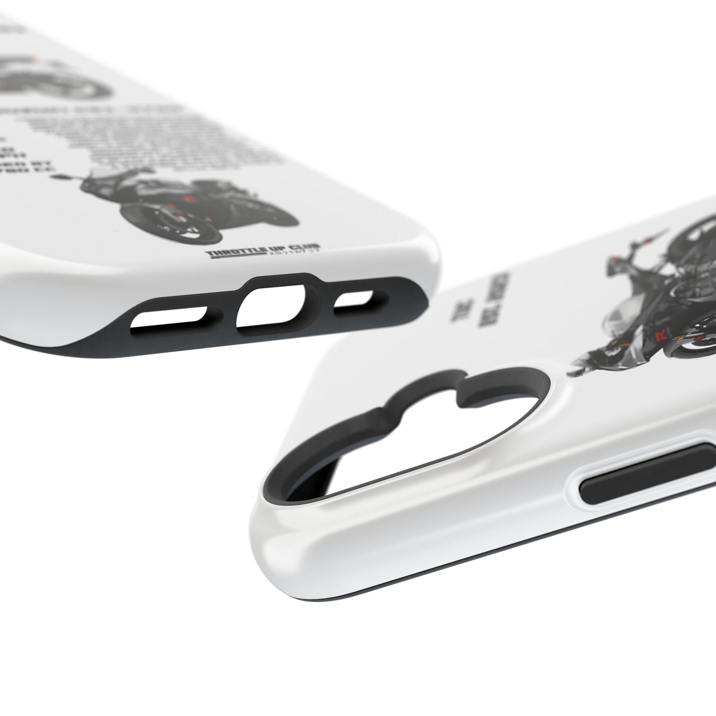 Copy of Copy of Ninja Kawasaki H2 PHONE CASE IN WHITE