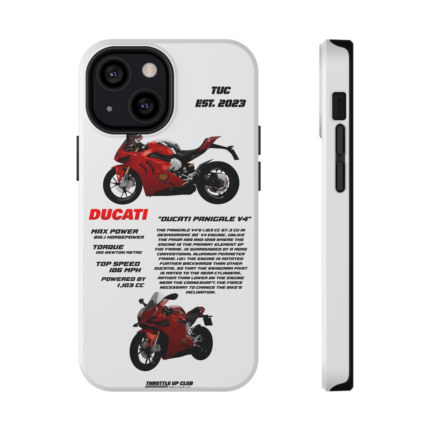 Copy of Ninja Kawasaki H2 PHONE CASE IN WHITE