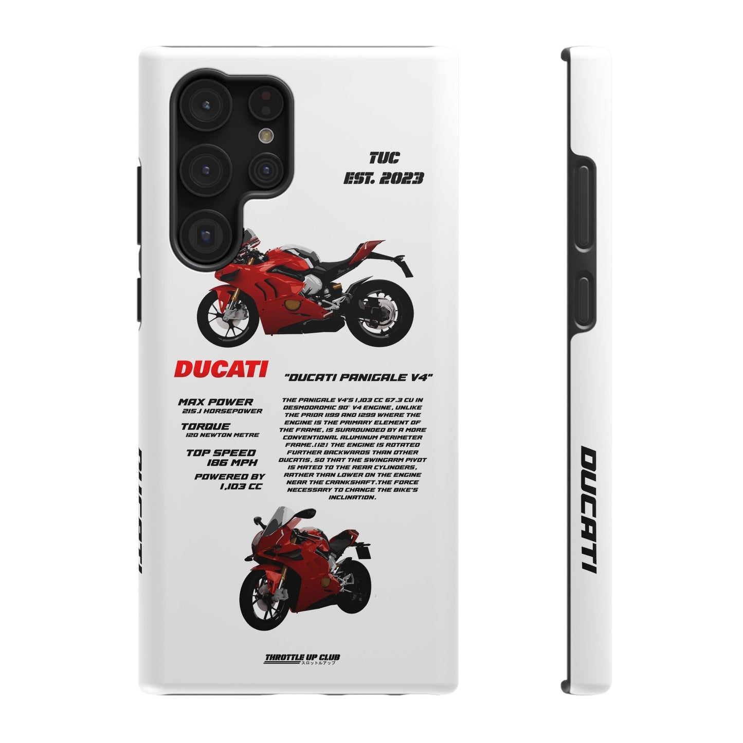 Copy of Ninja Kawasaki H2 PHONE CASE IN WHITE