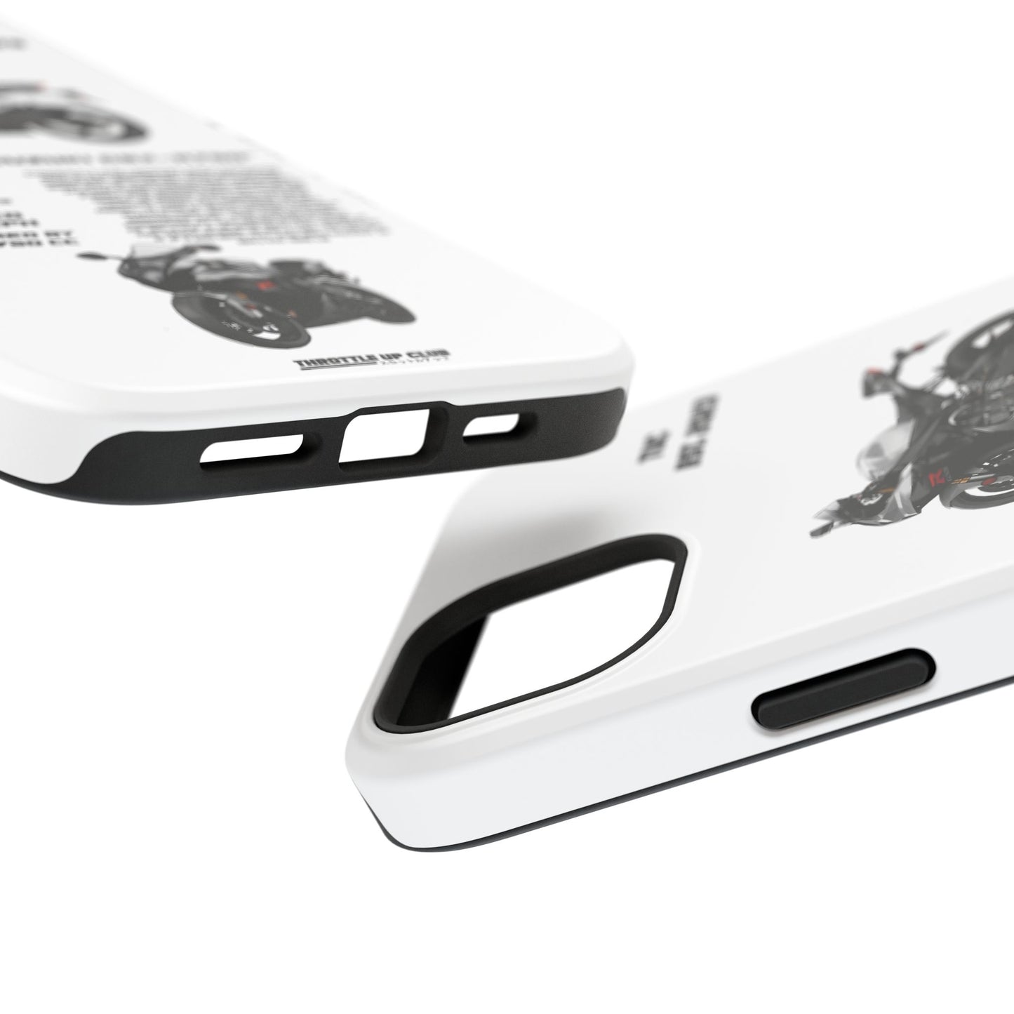 Copy of Copy of Ninja Kawasaki H2 PHONE CASE IN WHITE