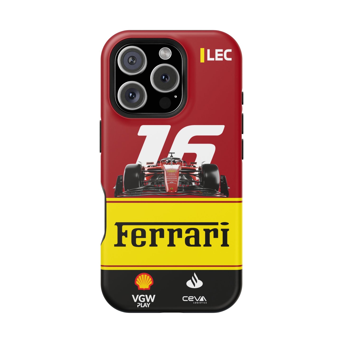 ESCUDERIA FERRARI F1 PHONE CASE [CHARLES LECRERC] F1 LINE