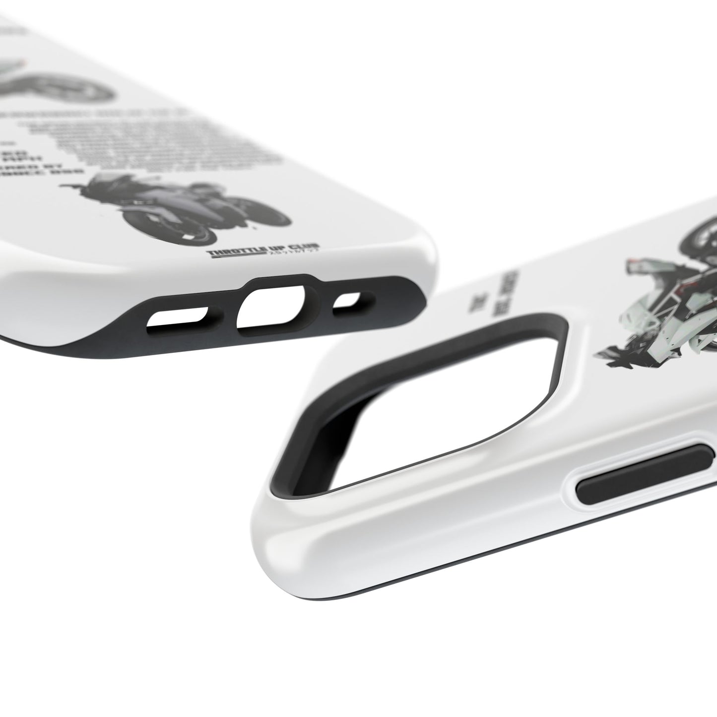 Ninja Kawasaki H2 PHONE CASE IN WHITE