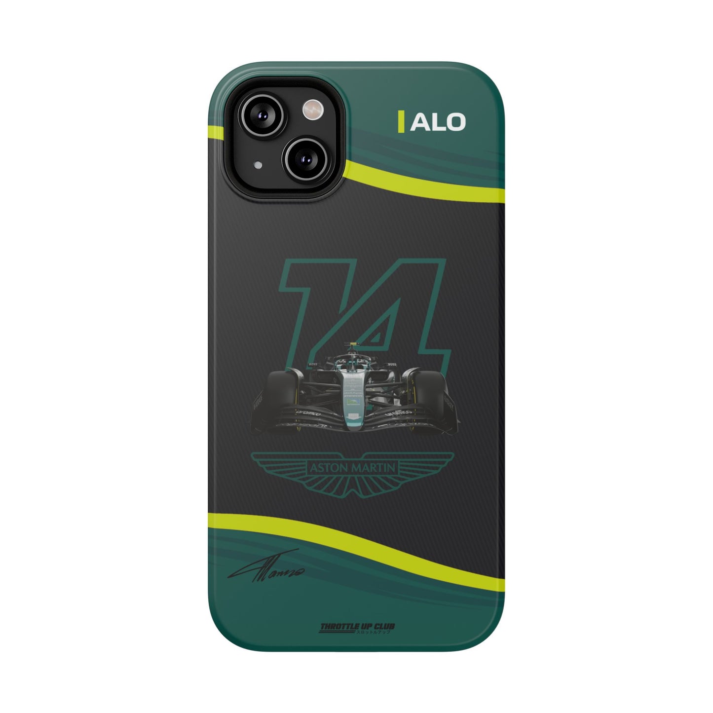 ASTON MARTIN F1 PHONE CASE [FERNANDO ALONZO] F1 LINE