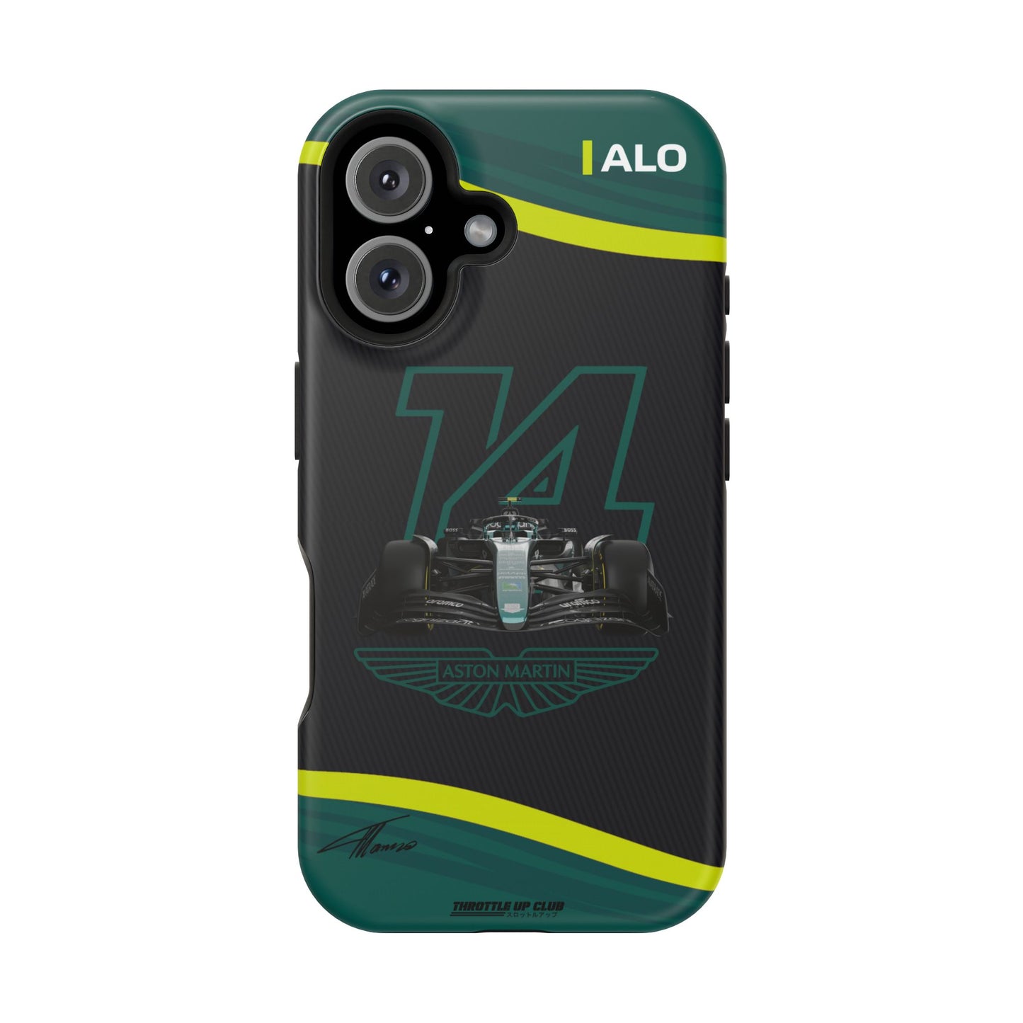 ASTON MARTIN F1 PHONE CASE [FERNANDO ALONZO] F1 LINE