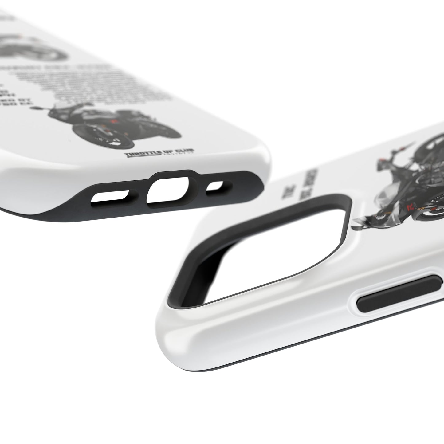 Copy of Copy of Ninja Kawasaki H2 PHONE CASE IN WHITE