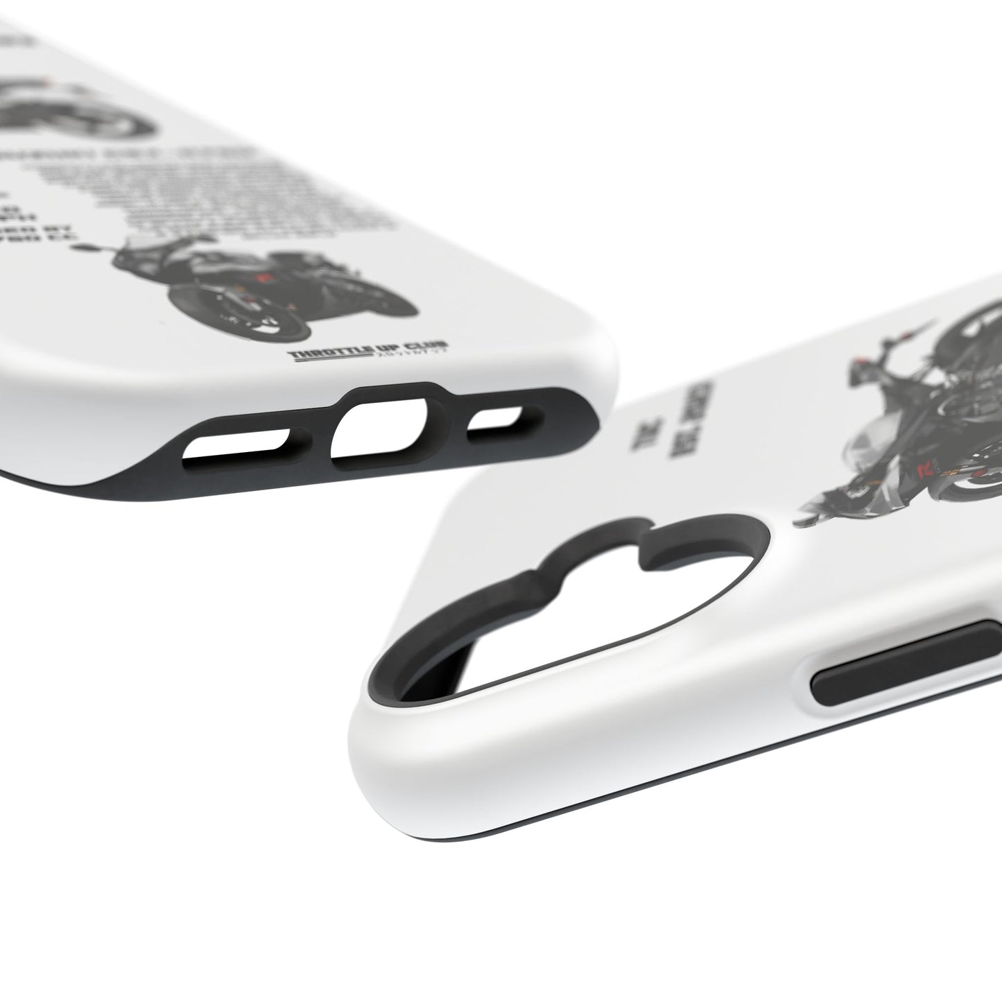 Copy of Copy of Ninja Kawasaki H2 PHONE CASE IN WHITE