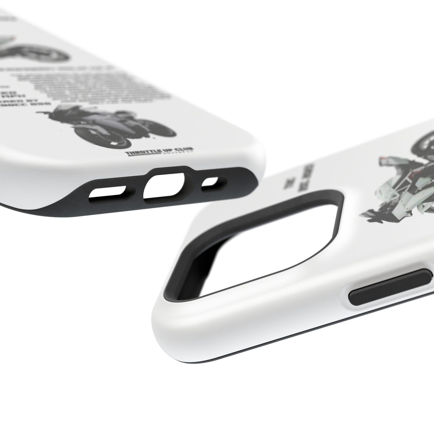 Ninja Kawasaki H2 PHONE CASE IN WHITE