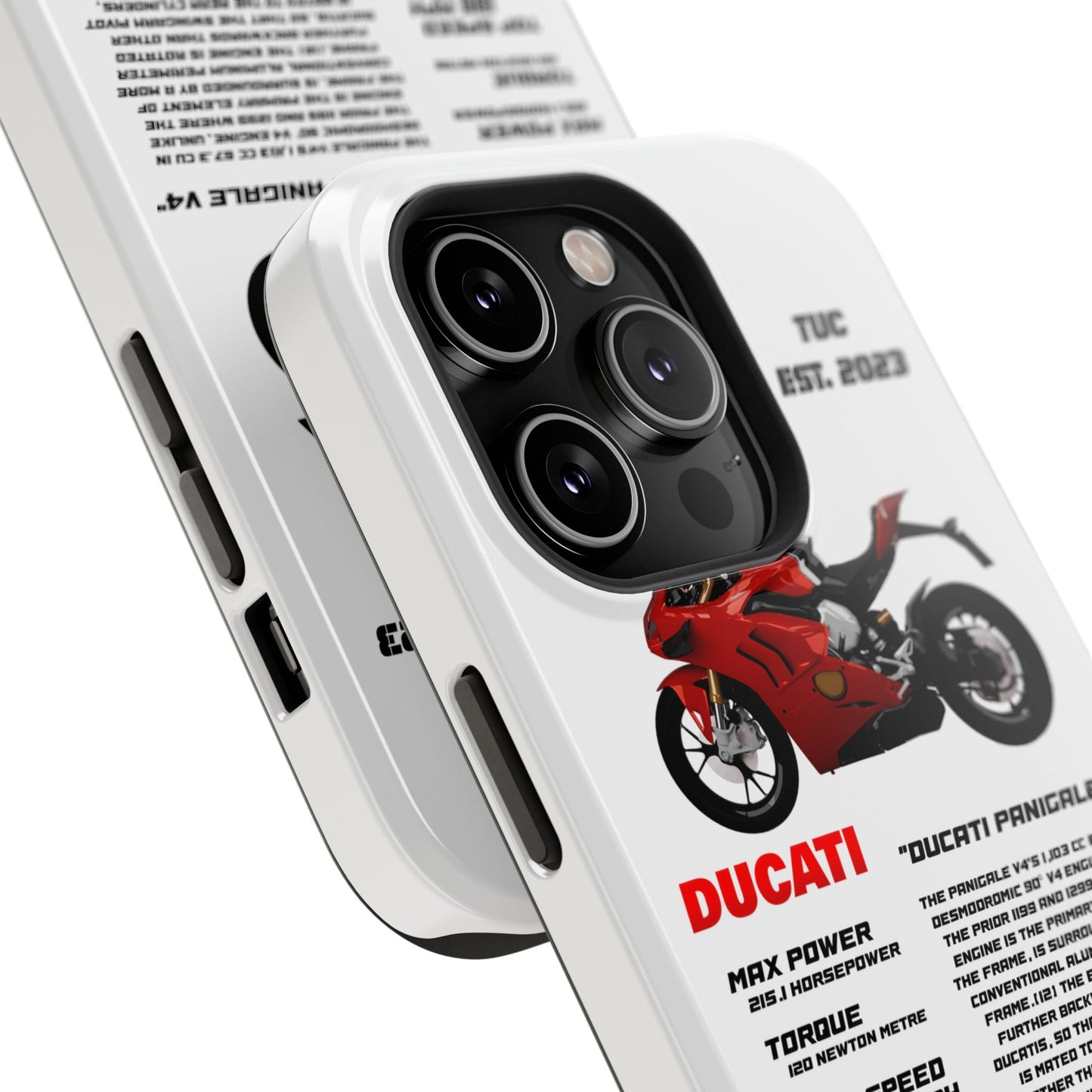 Copy of Ninja Kawasaki H2 PHONE CASE IN WHITE