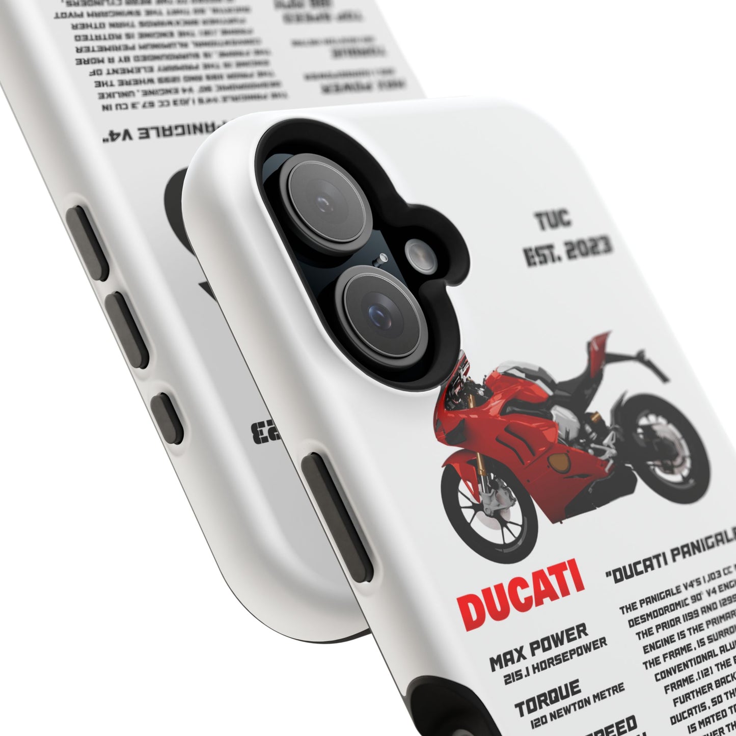 Copy of Ninja Kawasaki H2 PHONE CASE IN WHITE