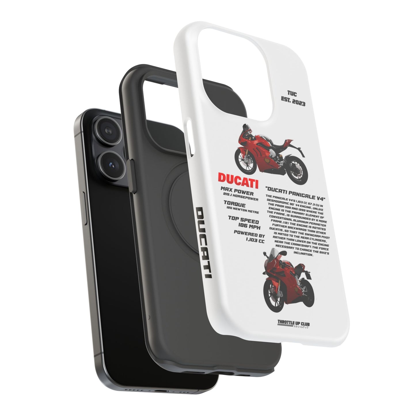 Copy of Ninja Kawasaki H2 PHONE CASE IN WHITE