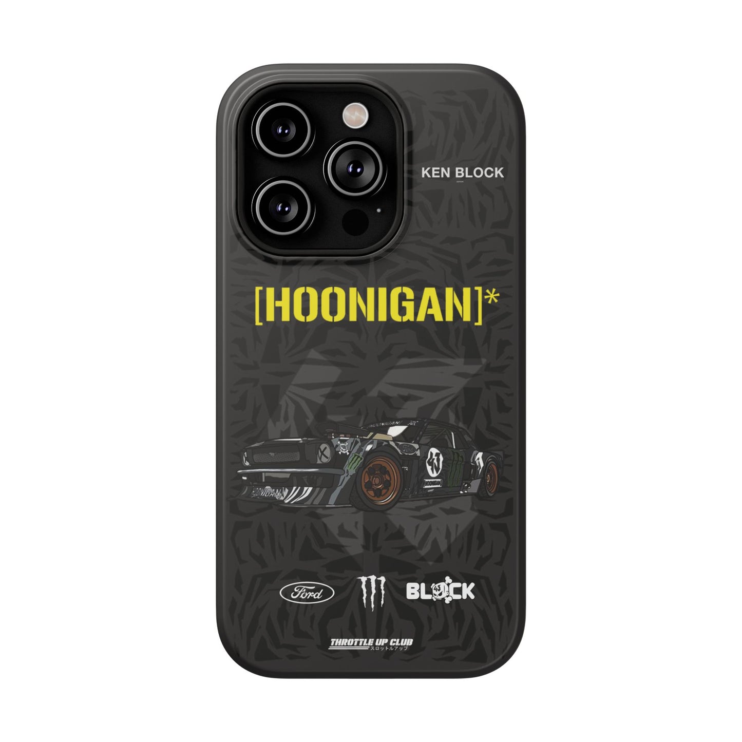 [HOONIGAN]* KEN BLOCK FORD MUSTANG CASE IN BLACK