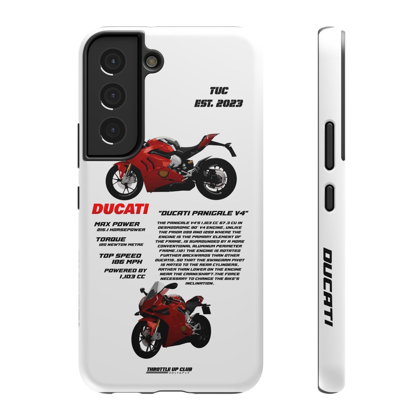 Copy of Ninja Kawasaki H2 PHONE CASE IN WHITE