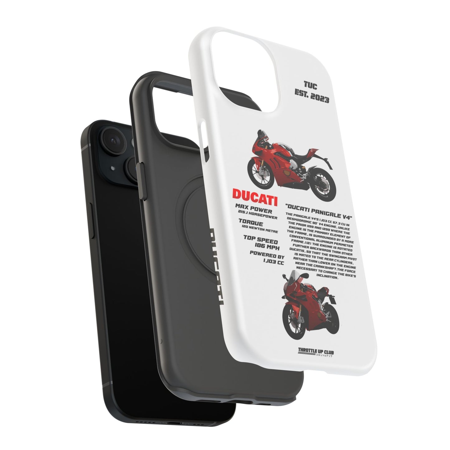 Copy of Ninja Kawasaki H2 PHONE CASE IN WHITE