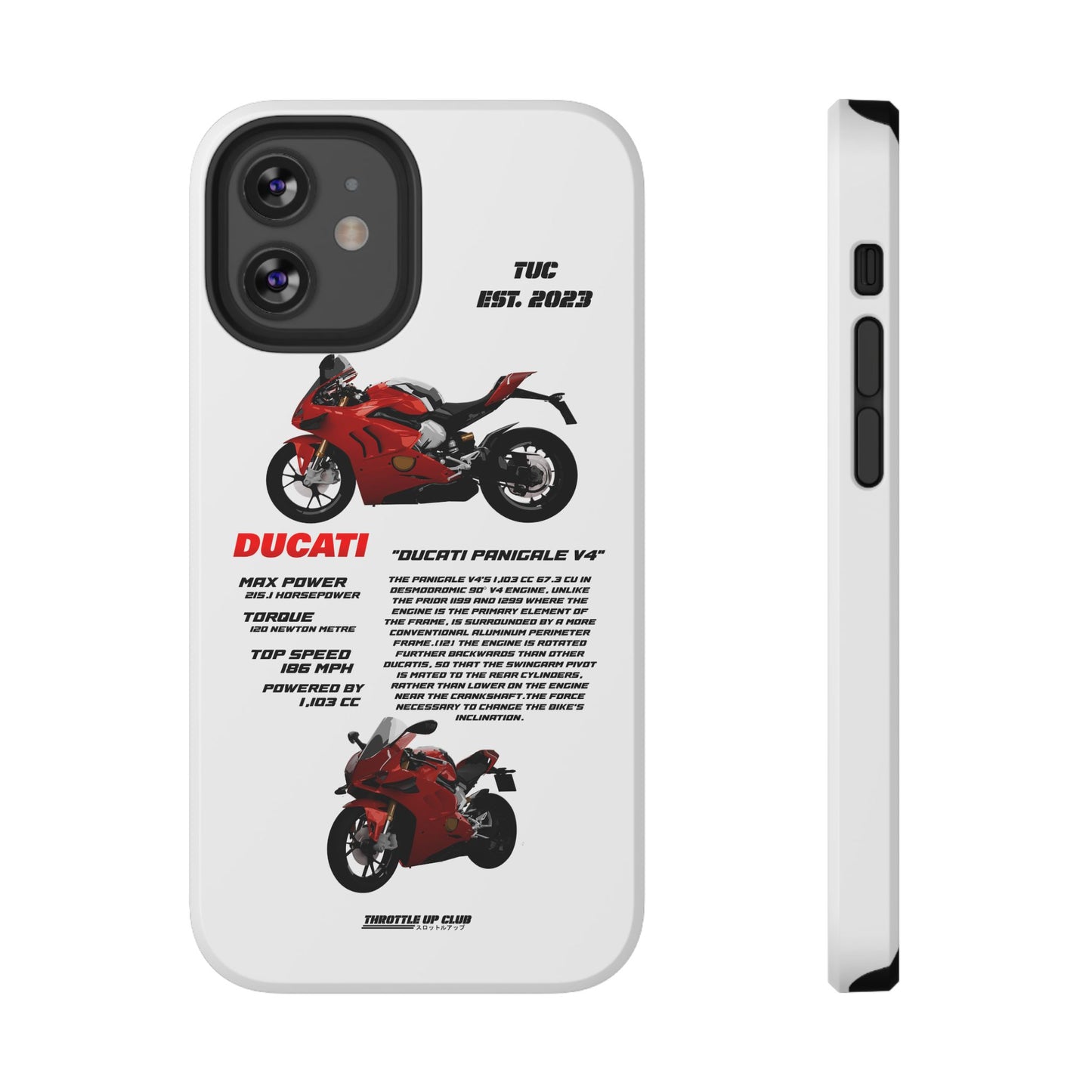 Copy of Ninja Kawasaki H2 PHONE CASE IN WHITE