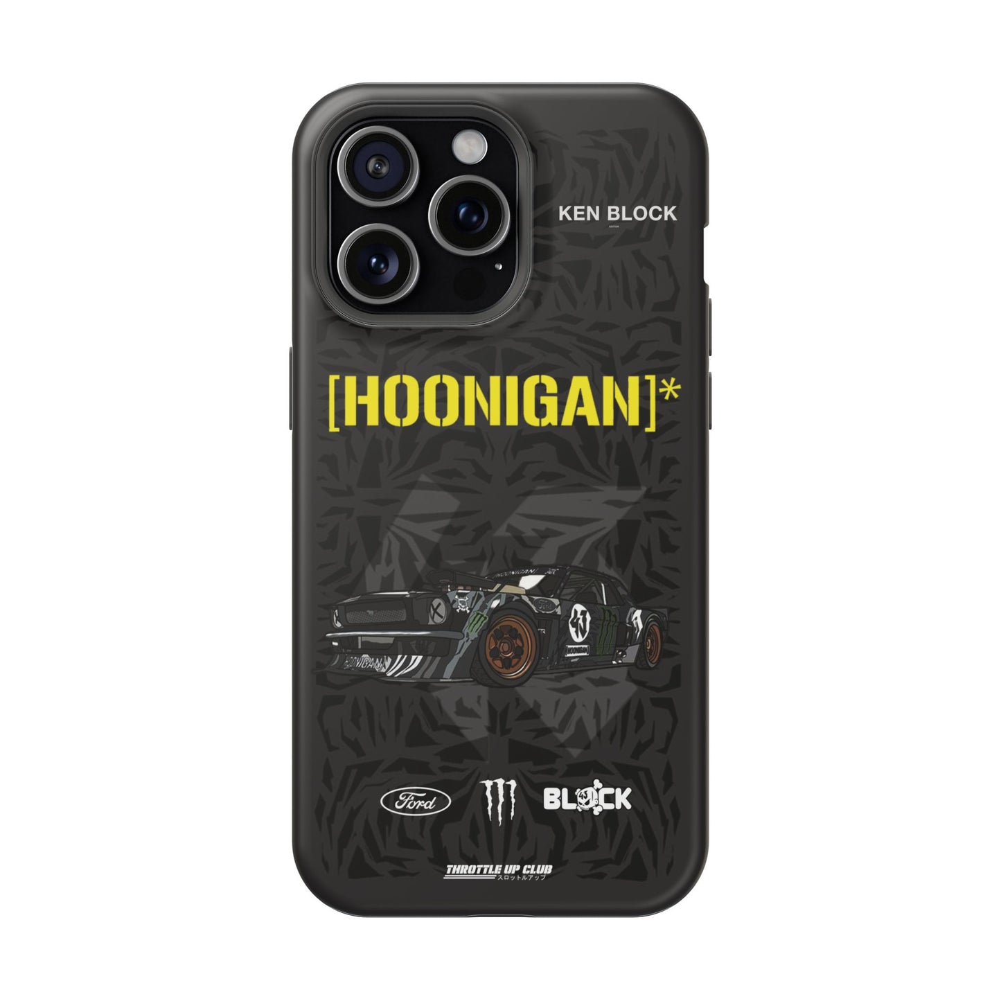 [HOONIGAN]* KEN BLOCK FORD MUSTANG CASE IN BLACK