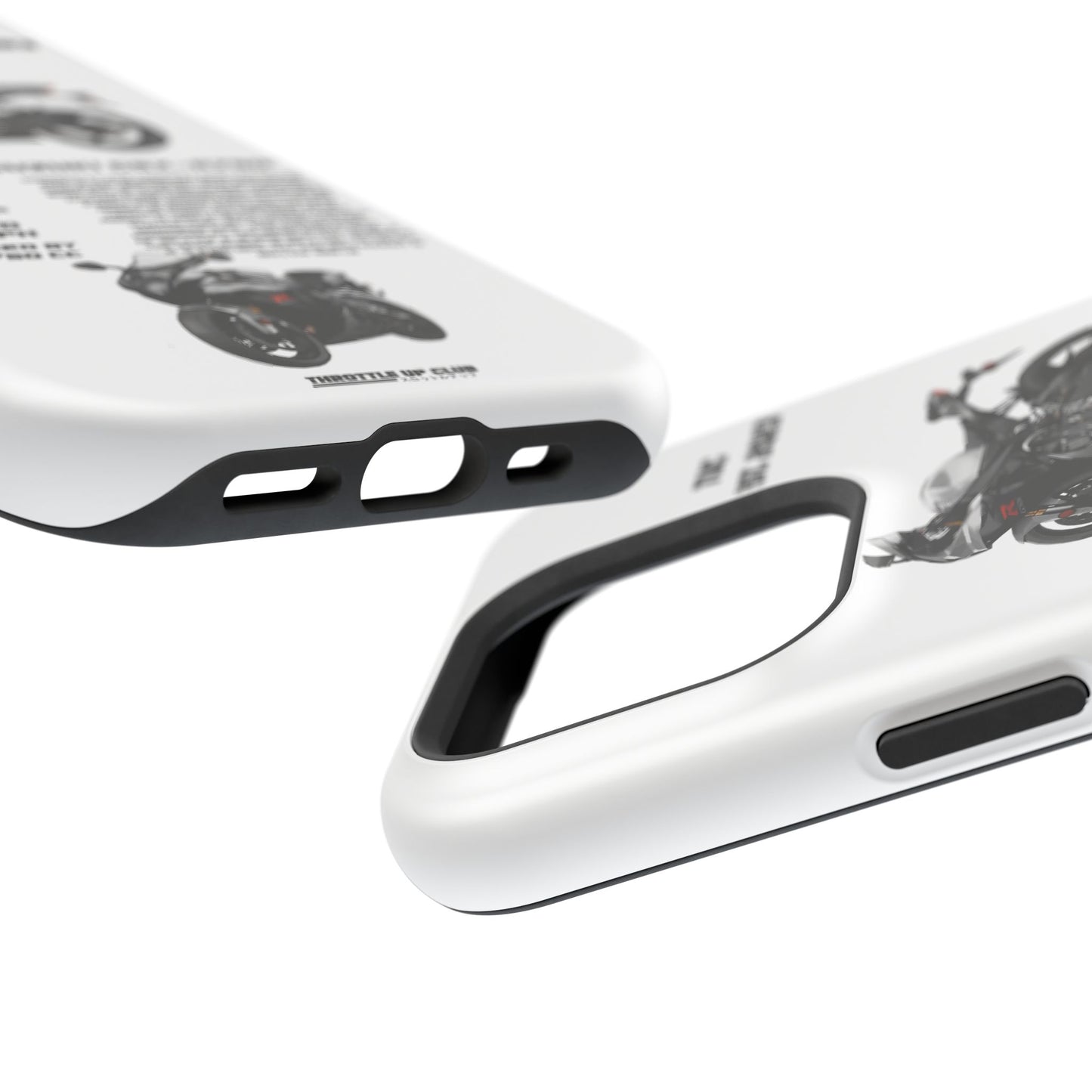 Copy of Copy of Ninja Kawasaki H2 PHONE CASE IN WHITE