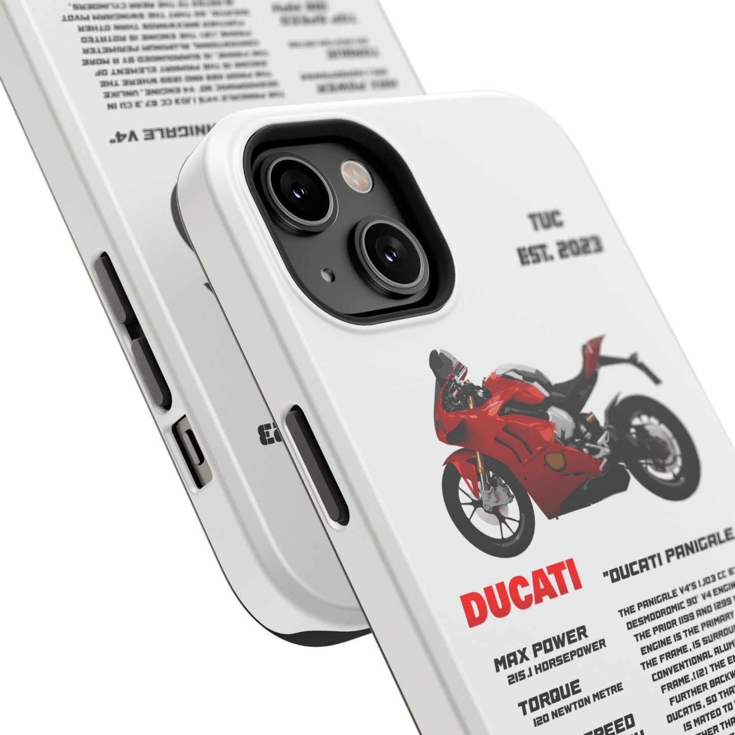 Copy of Ninja Kawasaki H2 PHONE CASE IN WHITE