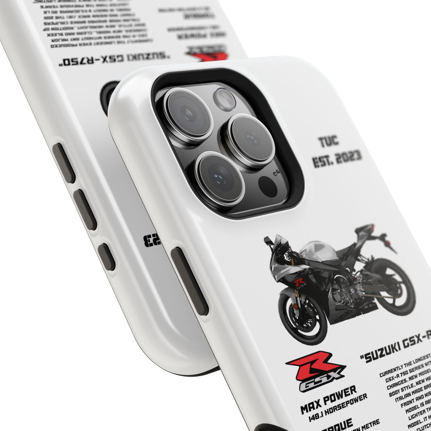 Copy of Copy of Ninja Kawasaki H2 PHONE CASE IN WHITE