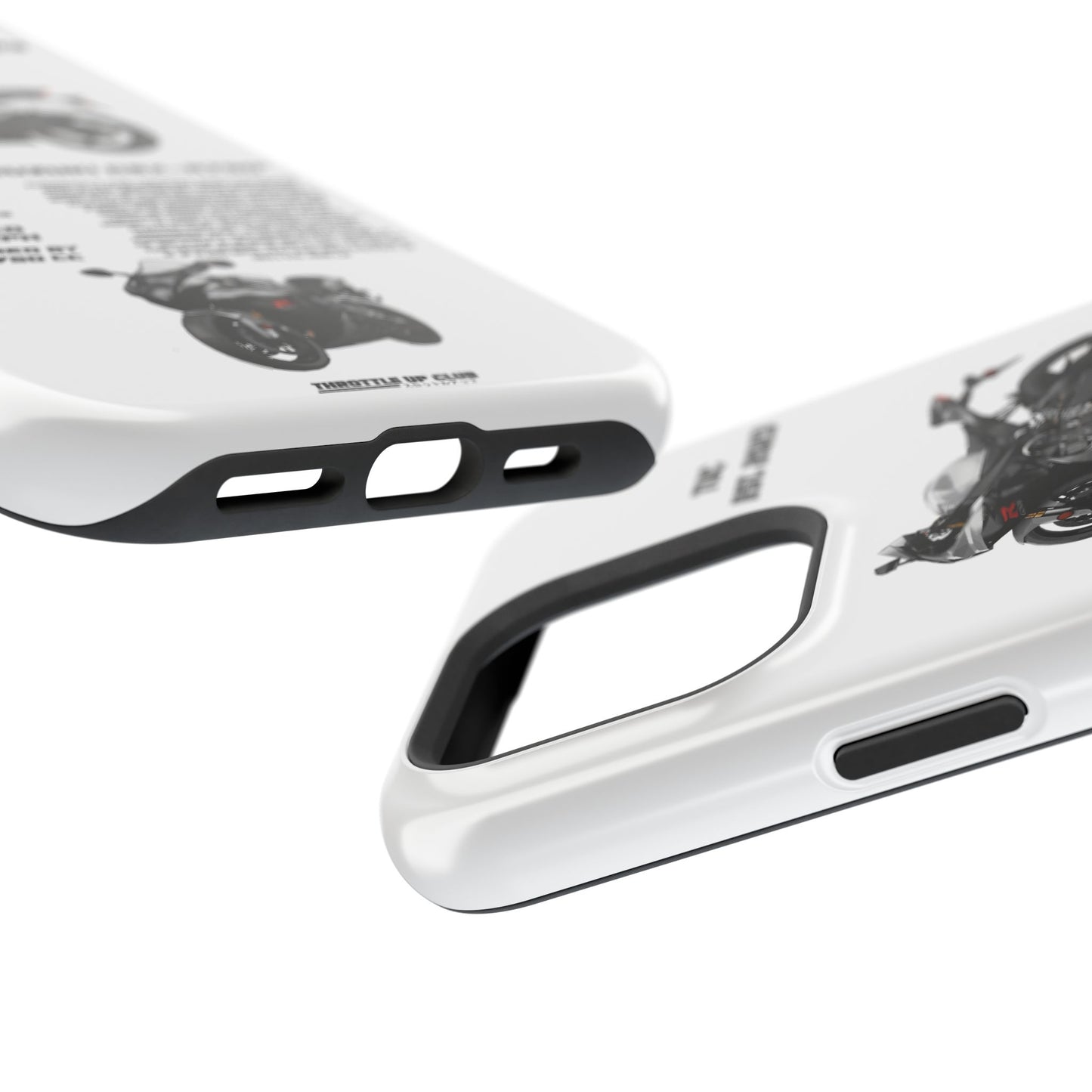 Copy of Copy of Ninja Kawasaki H2 PHONE CASE IN WHITE