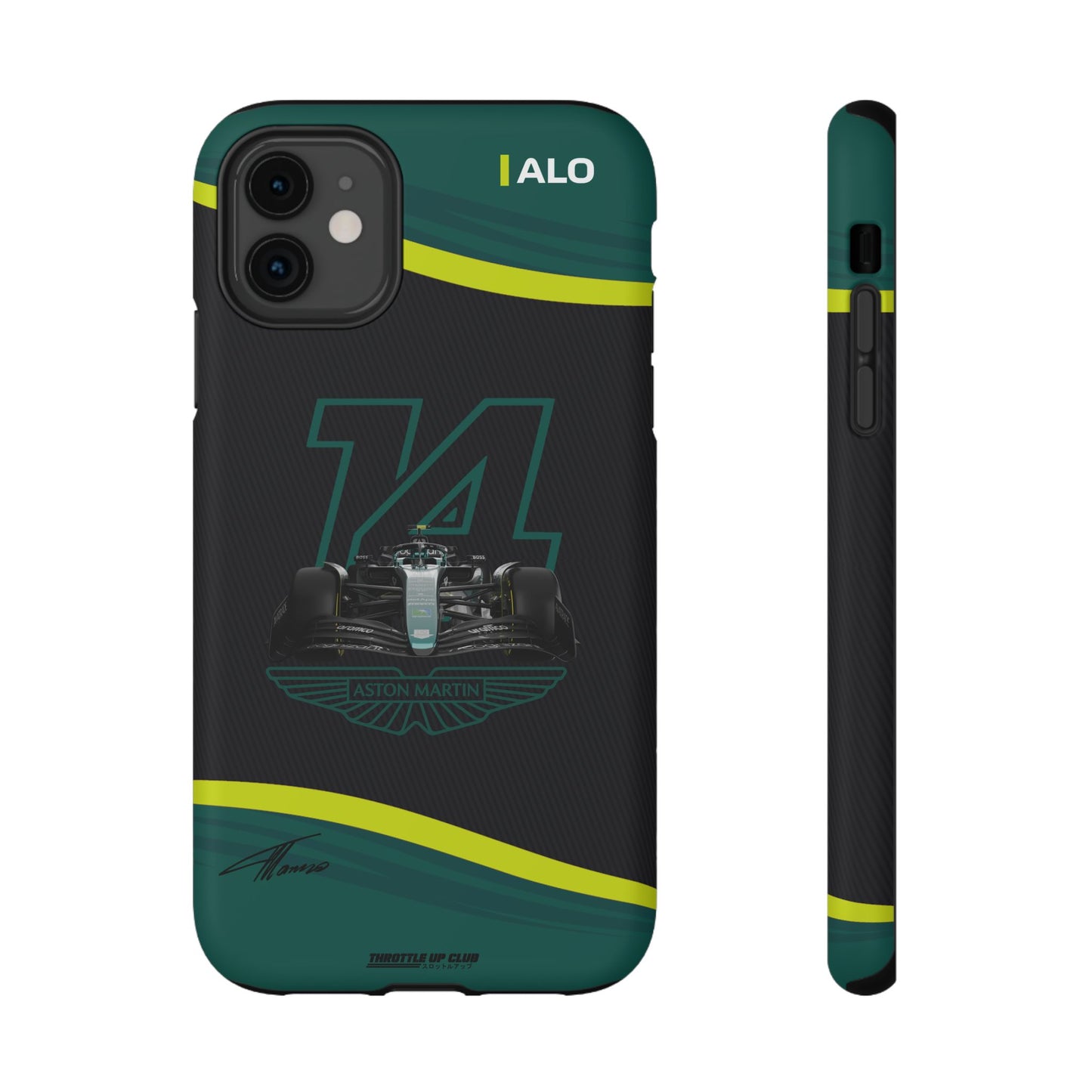 ASTON MARTIN F1 PHONE CASE [FERNANDO ALONZO] F1 LINE