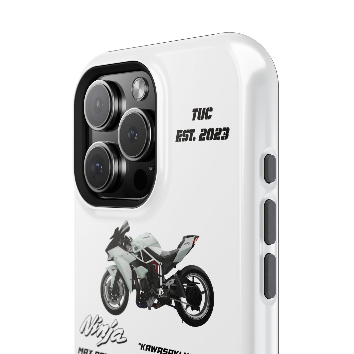 Ninja Kawasaki H2 PHONE CASE IN WHITE