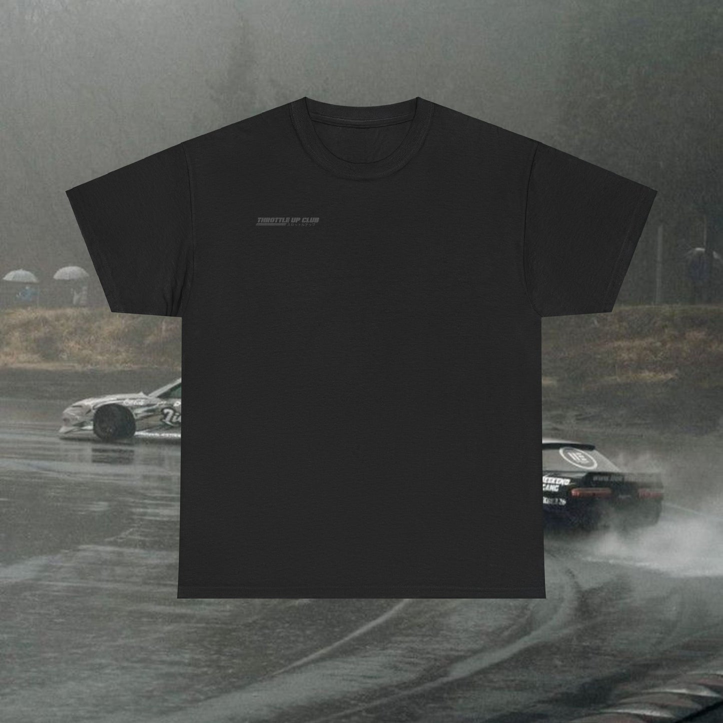 DODGE CHARGER AND CHALLENGER "BLK VISION" T-SHIRT IN BLACK