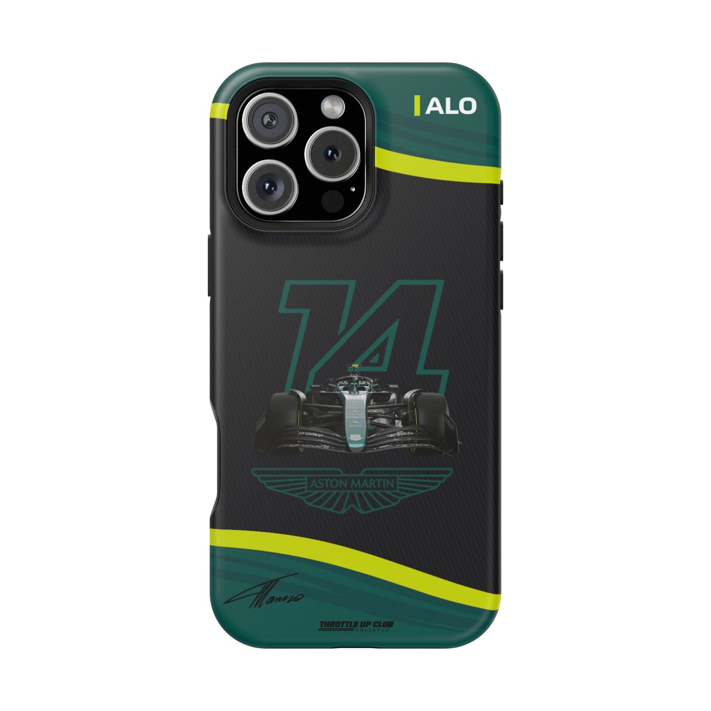 ASTON MARTIN F1 PHONE CASE [FERNANDO ALONZO] F1 LINE