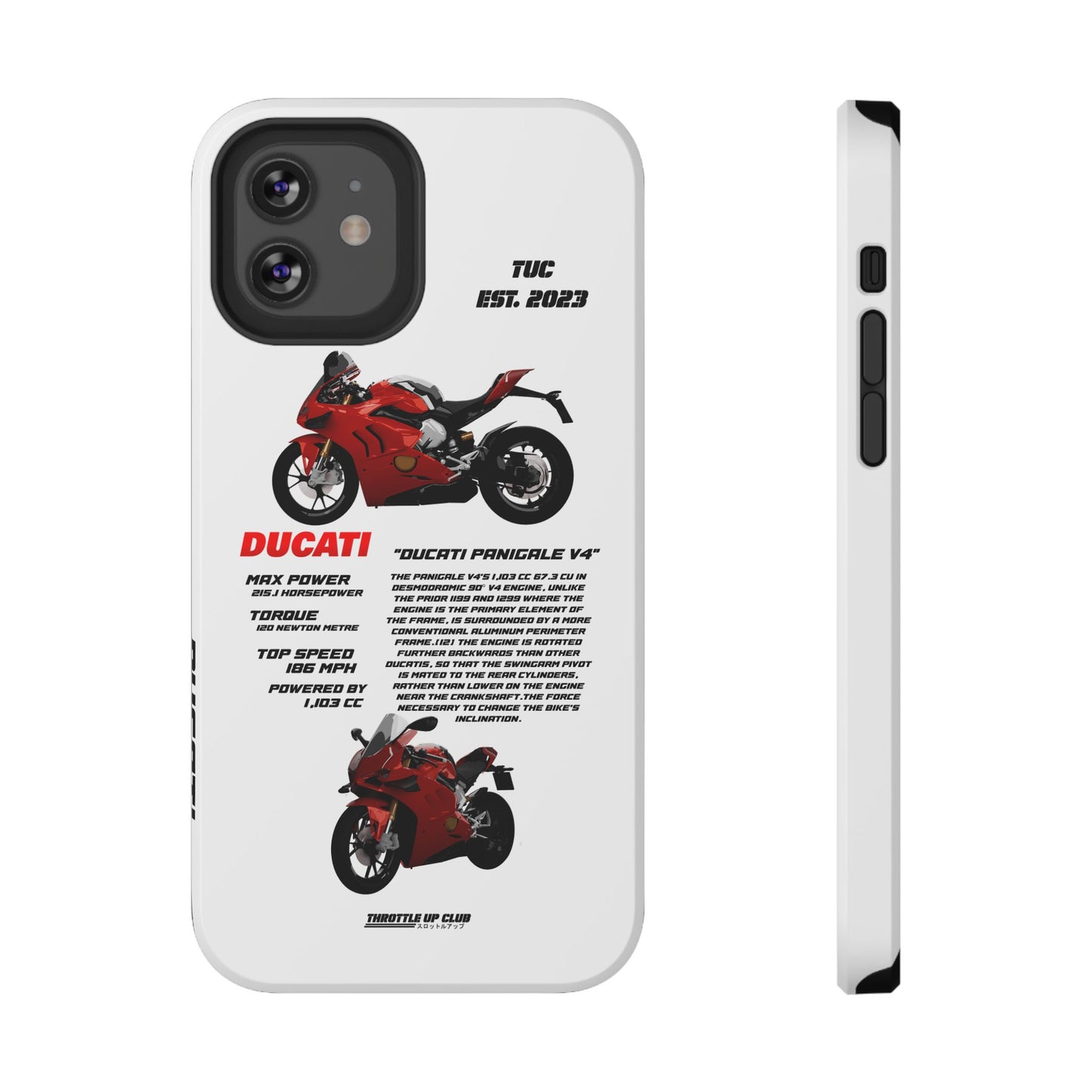 Copy of Ninja Kawasaki H2 PHONE CASE IN WHITE