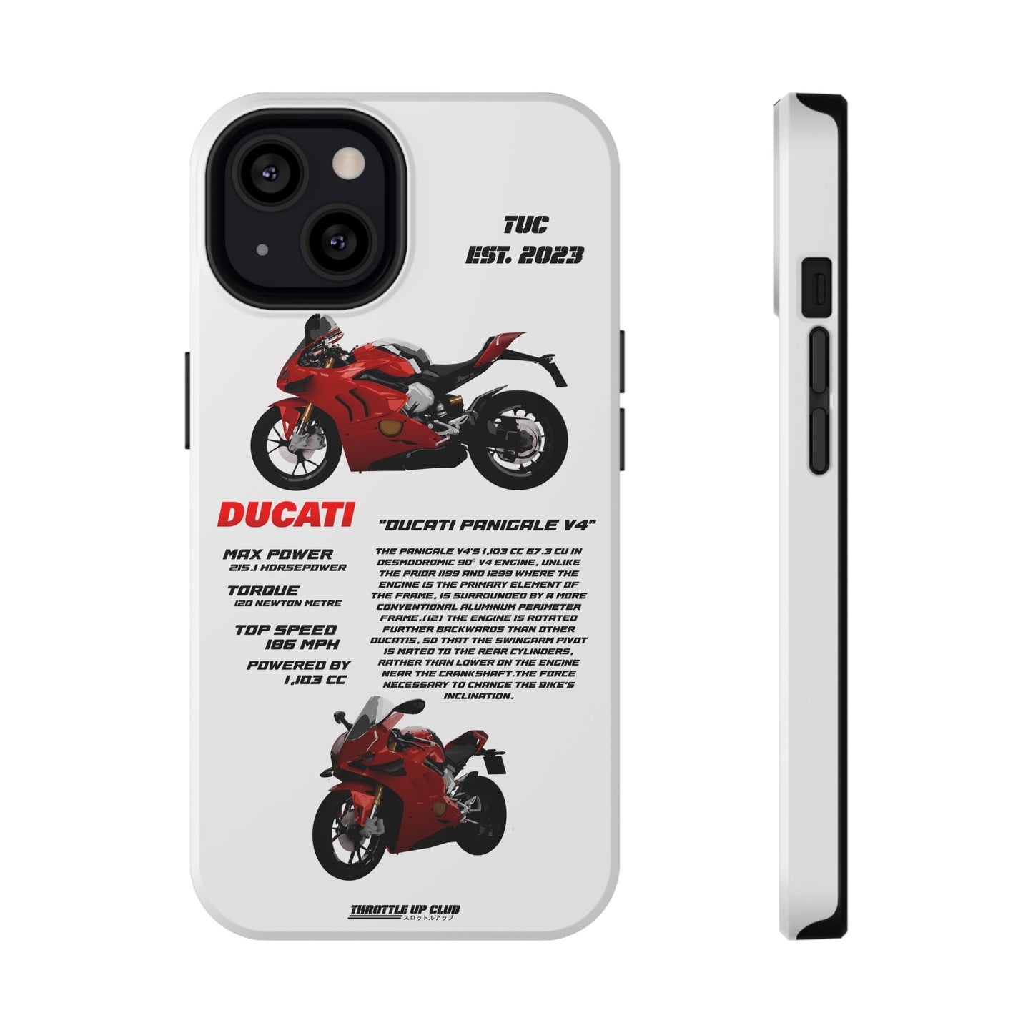 Copy of Ninja Kawasaki H2 PHONE CASE IN WHITE