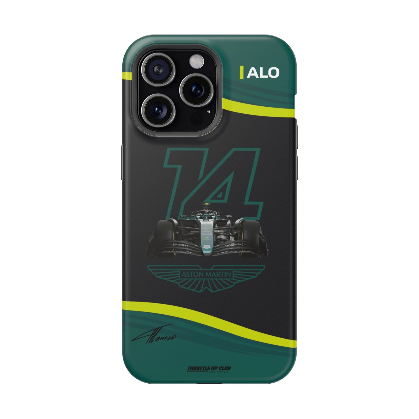 ASTON MARTIN F1 PHONE CASE [FERNANDO ALONZO] F1 LINE