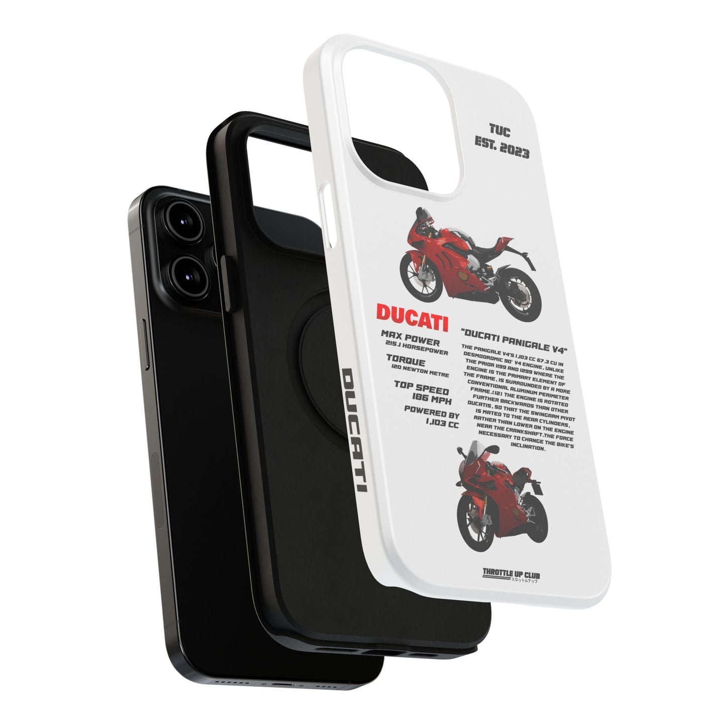 Copy of Ninja Kawasaki H2 PHONE CASE IN WHITE