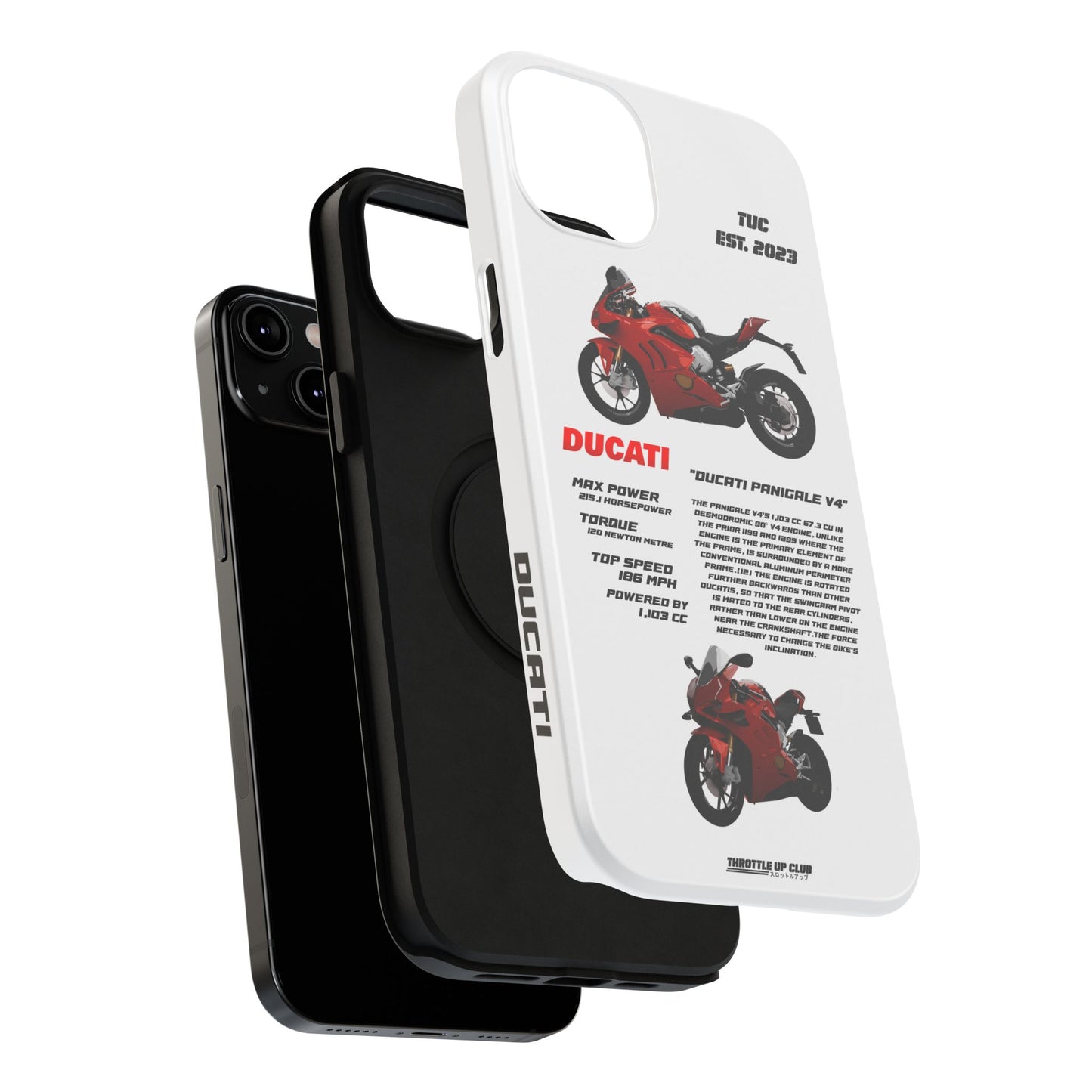 Copy of Ninja Kawasaki H2 PHONE CASE IN WHITE