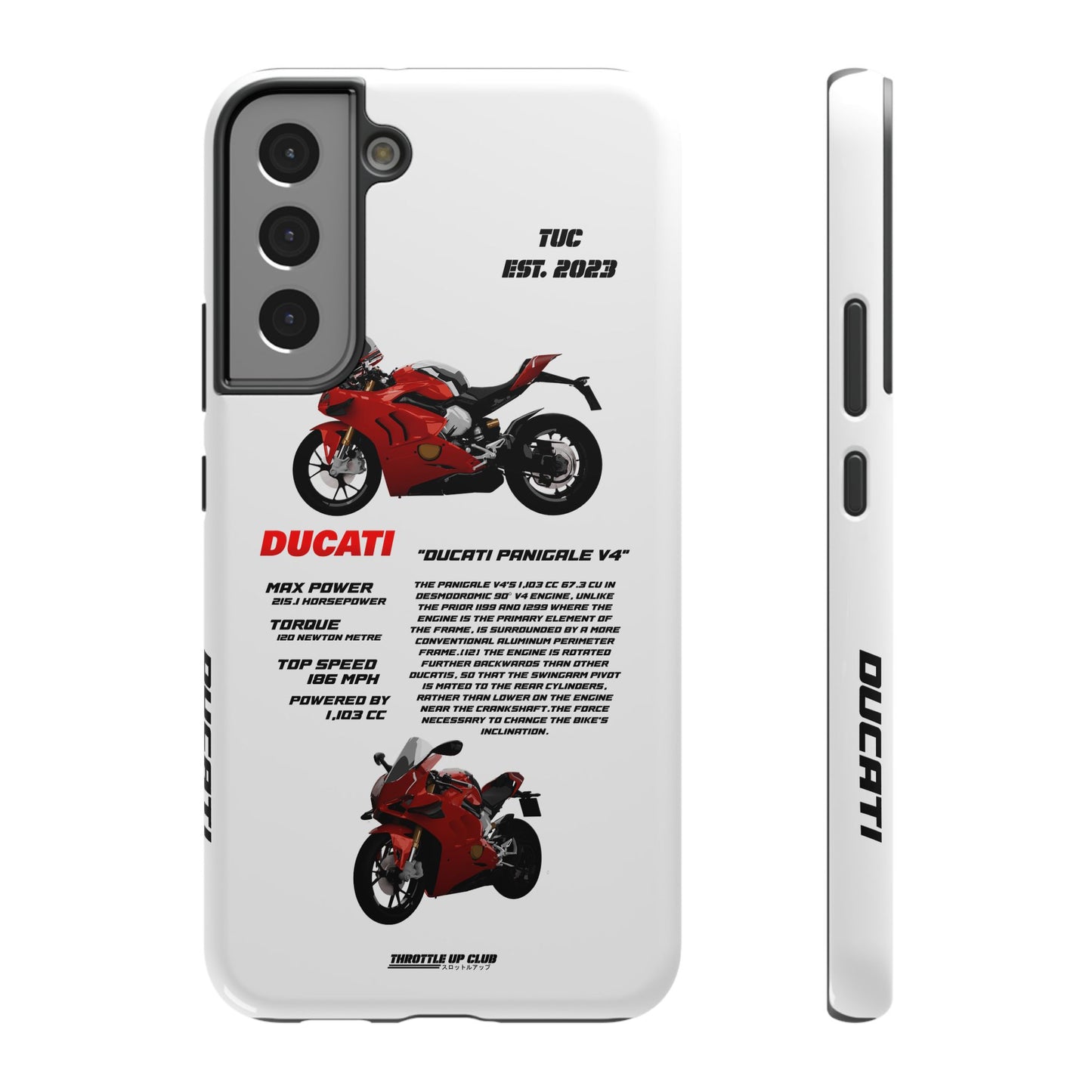 Copy of Ninja Kawasaki H2 PHONE CASE IN WHITE