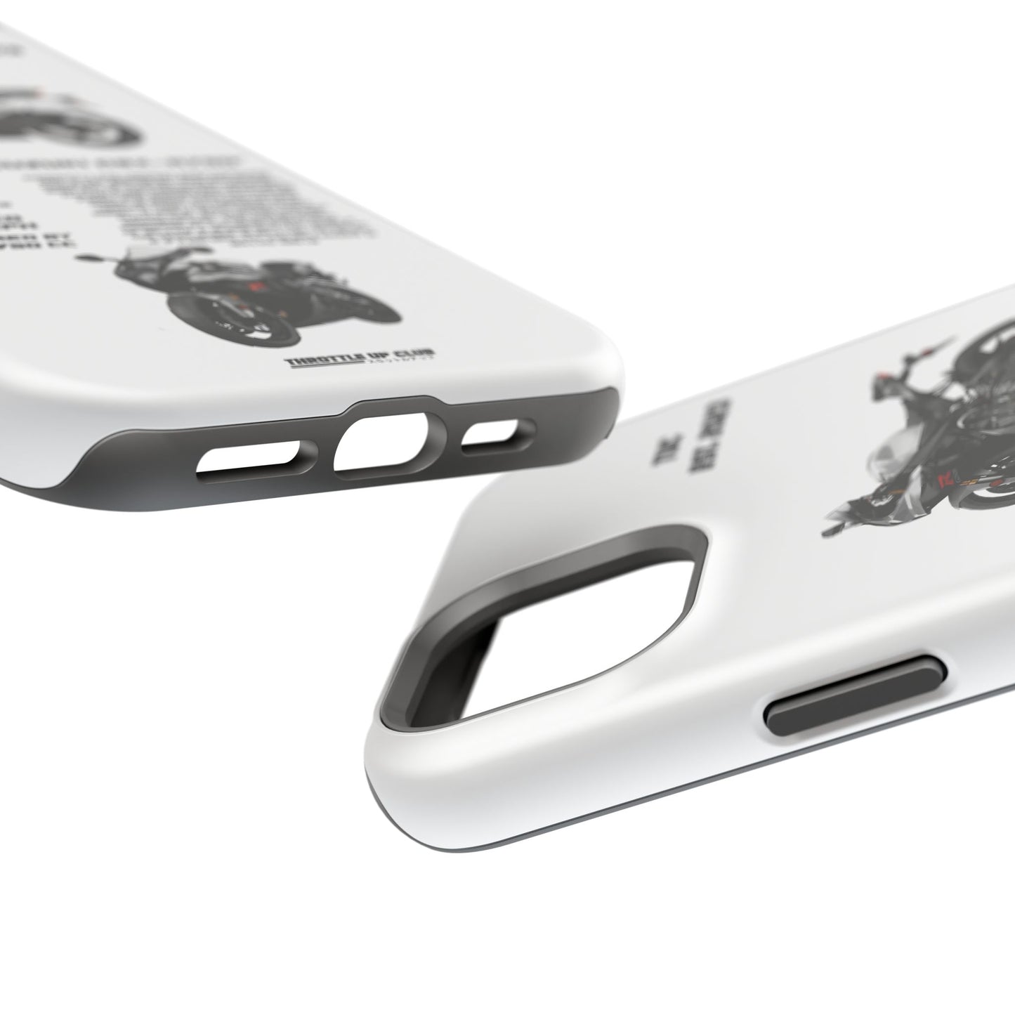 Copy of Copy of Ninja Kawasaki H2 PHONE CASE IN WHITE