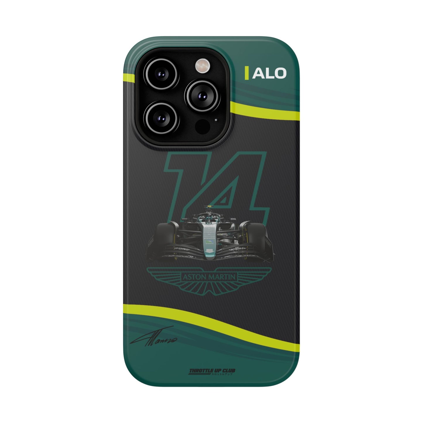 ASTON MARTIN F1 PHONE CASE [FERNANDO ALONZO] F1 LINE