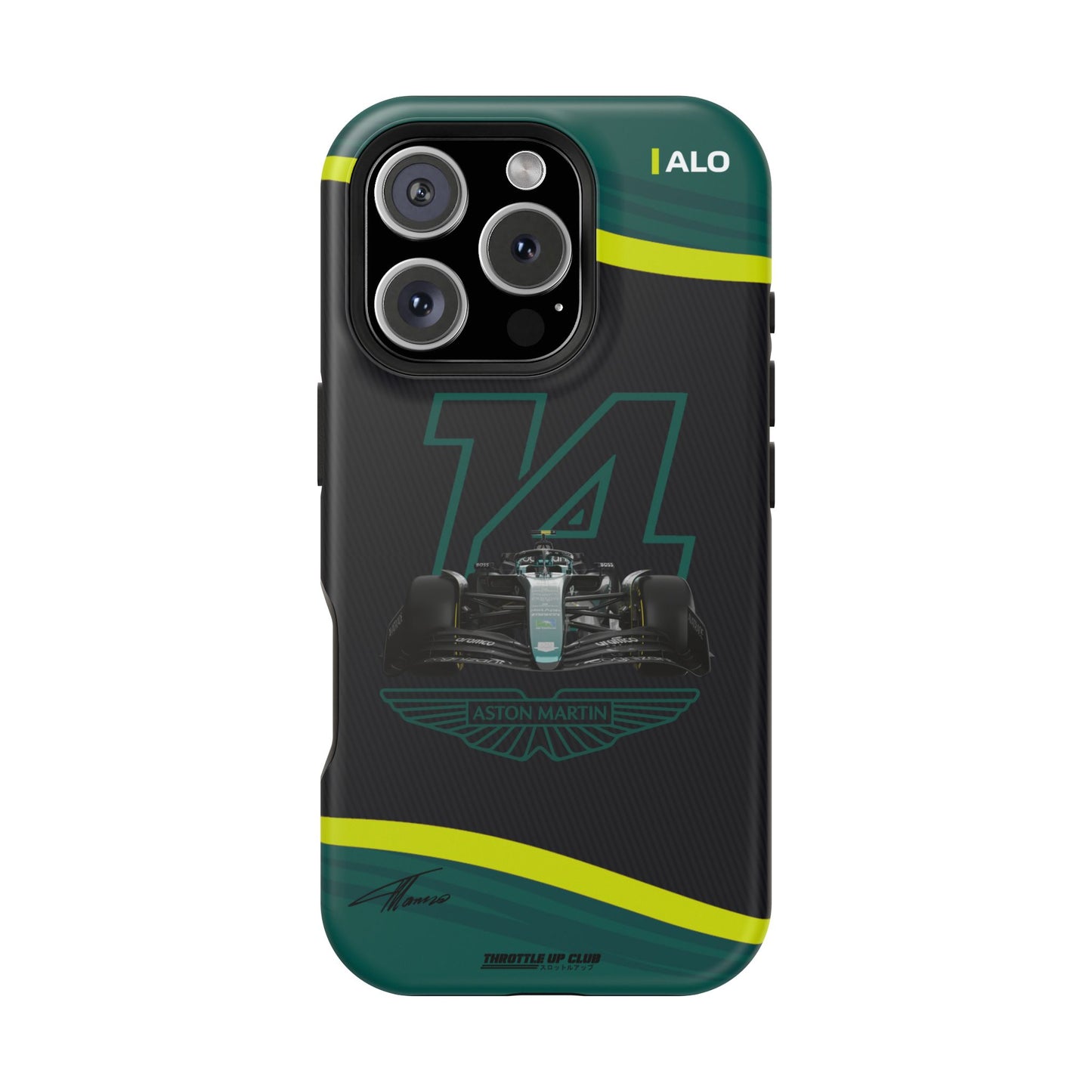 ASTON MARTIN F1 PHONE CASE [FERNANDO ALONZO] F1 LINE