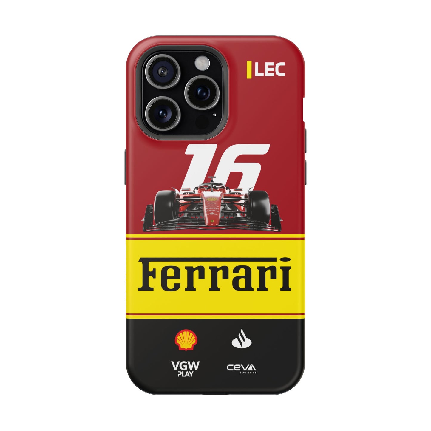 ESCUDERIA FERRARI F1 PHONE CASE [CHARLES LECRERC] F1 LINE